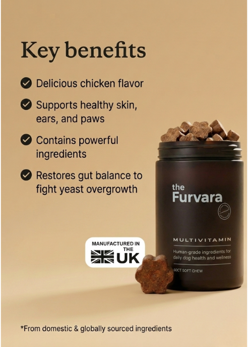 FV-12 | Multivitamin for Dogs with Yeast & Itchy Skin